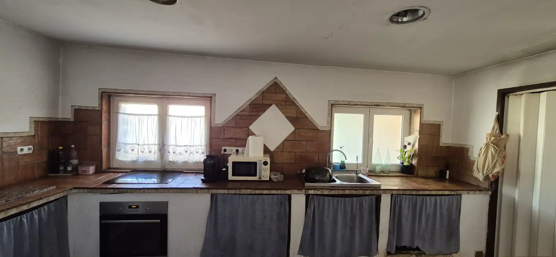 Cocina de Finca rústica en venta en Begur con Aire acondicionado, Calefacción y Jardín privado