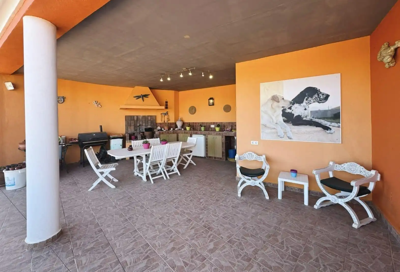 Terrassa de Casa o xalet en venda en Tuineje amb Aire condicionat, Terrassa i Piscina