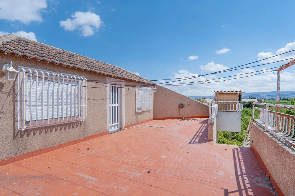 Exterior view of House or chalet for sale in  Murcia Capital  with Private garden