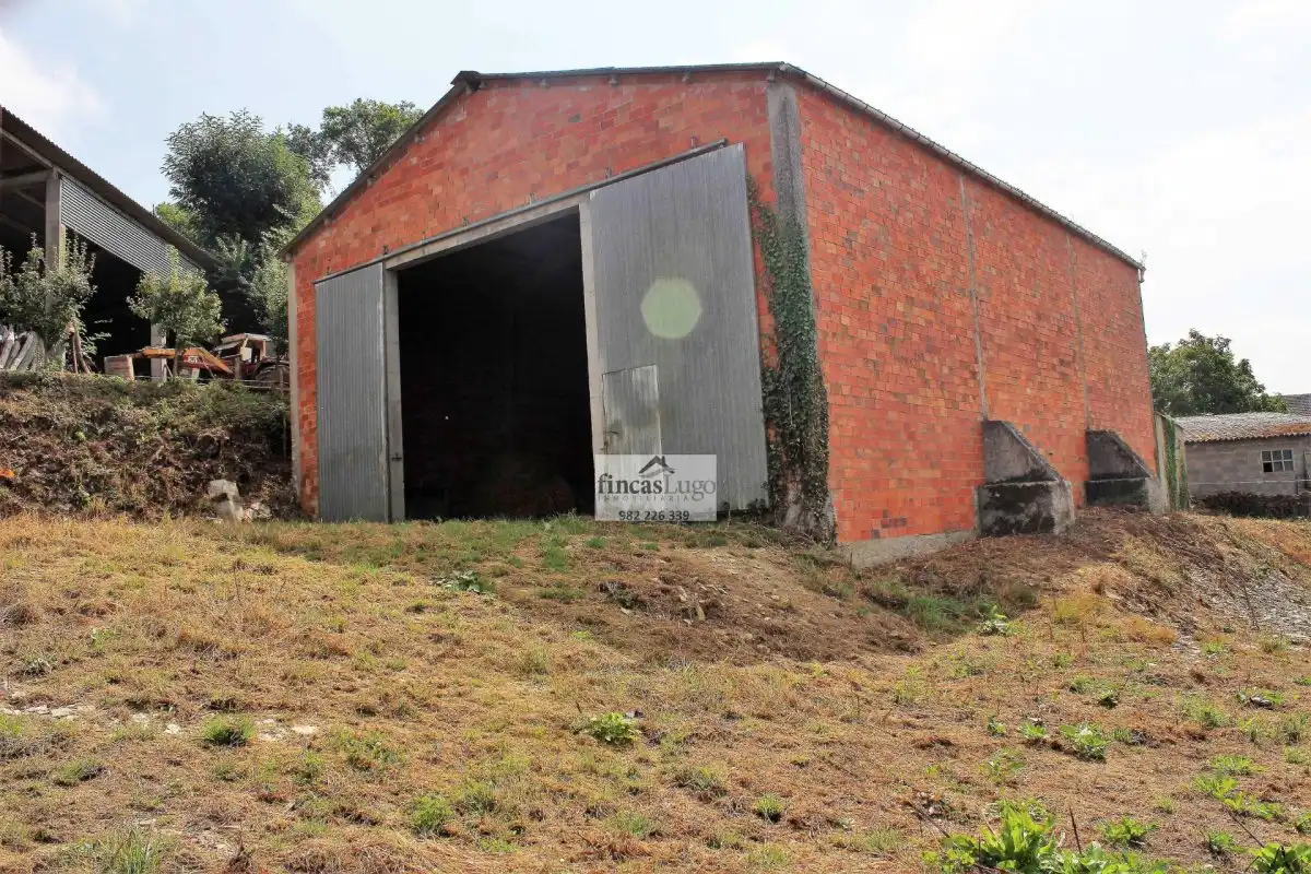 Vista exterior de Casa o chalet en venta en Pol con Jardín privado y Trastero