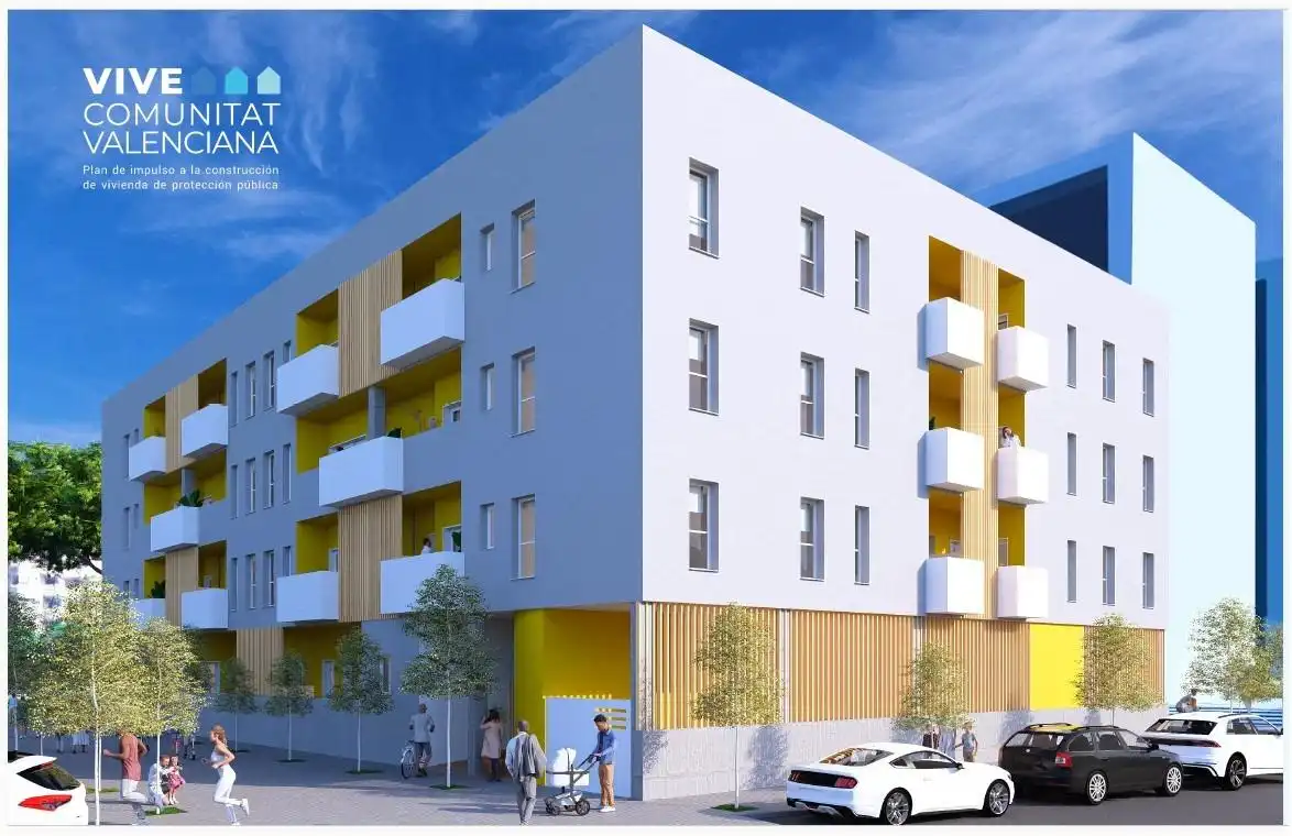 Vista exterior de Piso en venta en Gandia con Terraza
