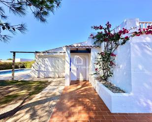 Exterior view of House or chalet for sale in Sant Lluís  with Heating, Private garden and Terrace