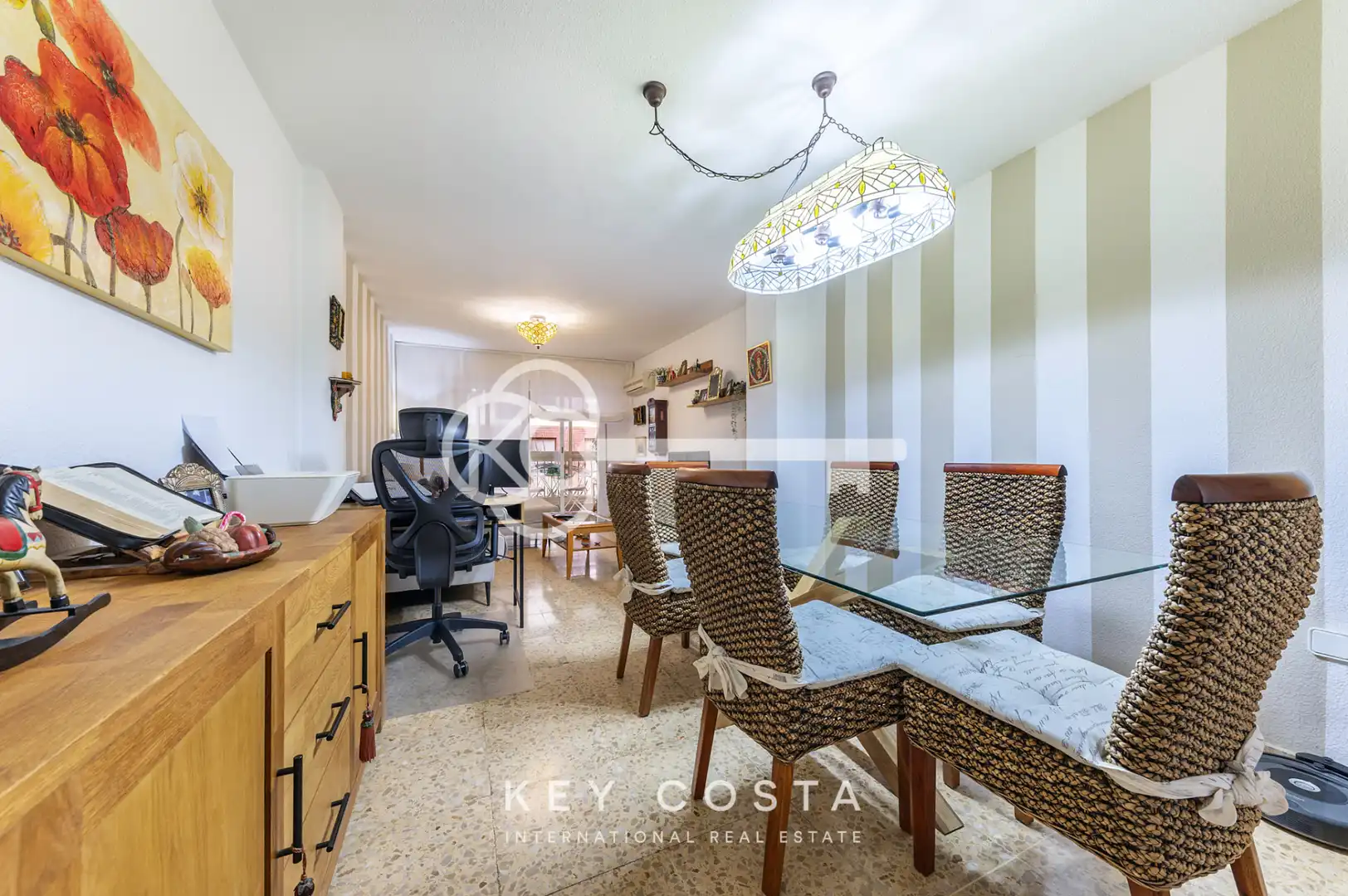 Dining room of Flat for sale in Alicante / Alacant  with Air Conditioner, Heating and Oven