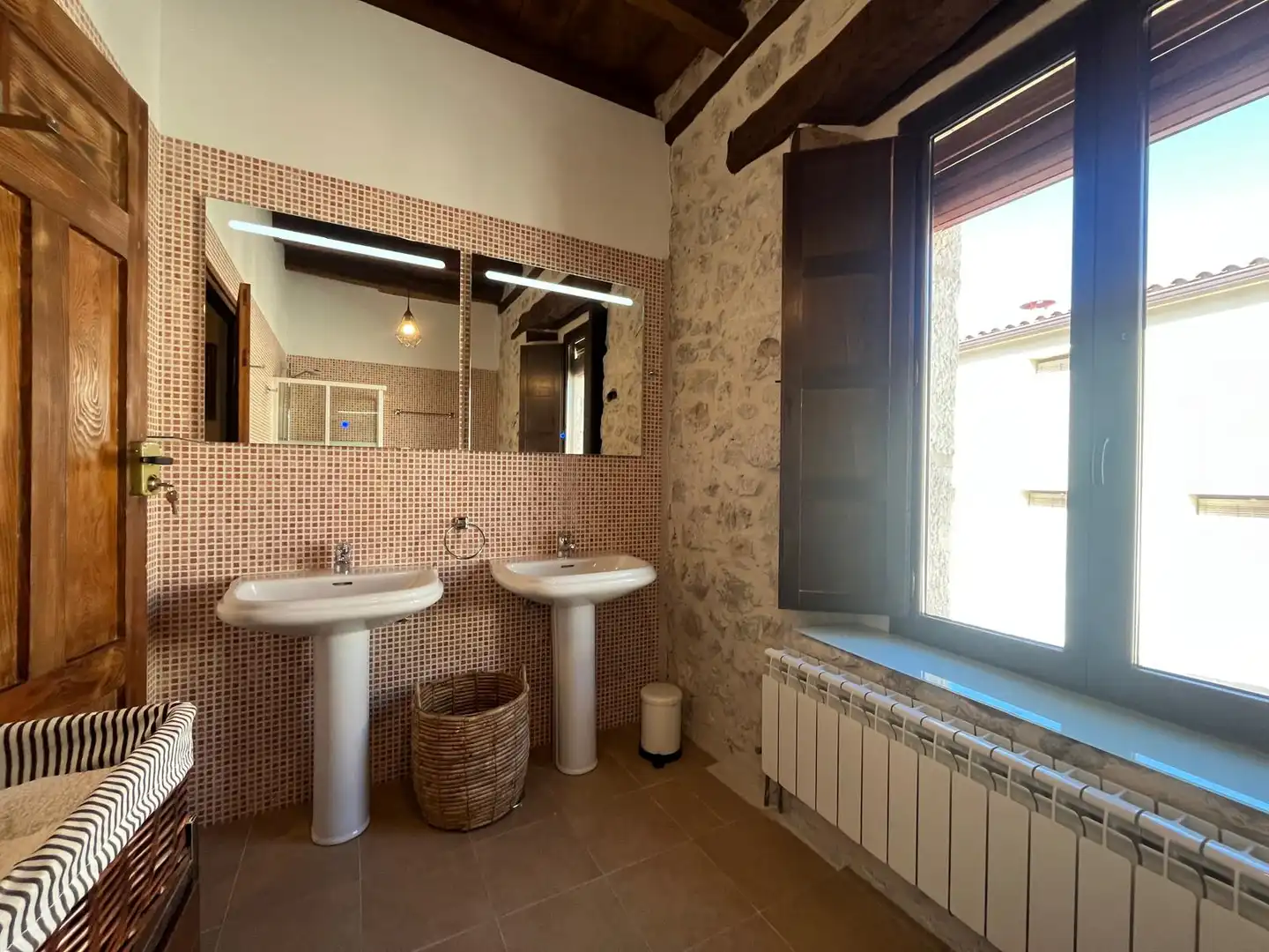 Baño de Casa o chalet en venta en La Parrilla  con Calefacción, Amueblado y Alarma