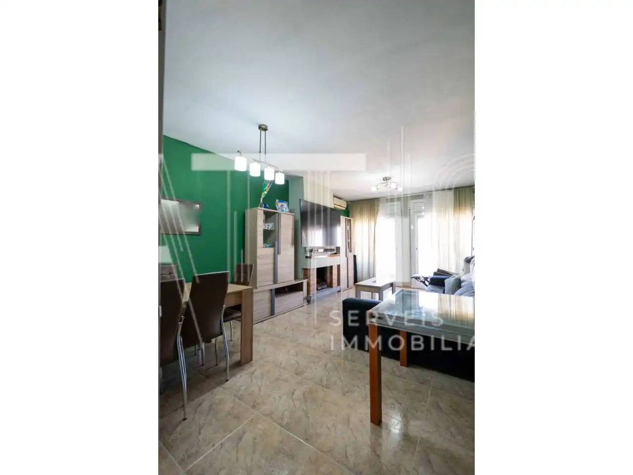 Sala de estar de Apartamento en venta en Sabadell con Aire acondicionado, Calefacción y Trastero