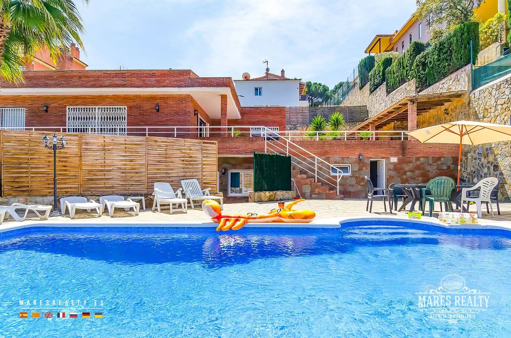 Piscina de Casa o xalet en venda en Lloret de Mar amb Aire condicionat, Calefacció i Jardí privat