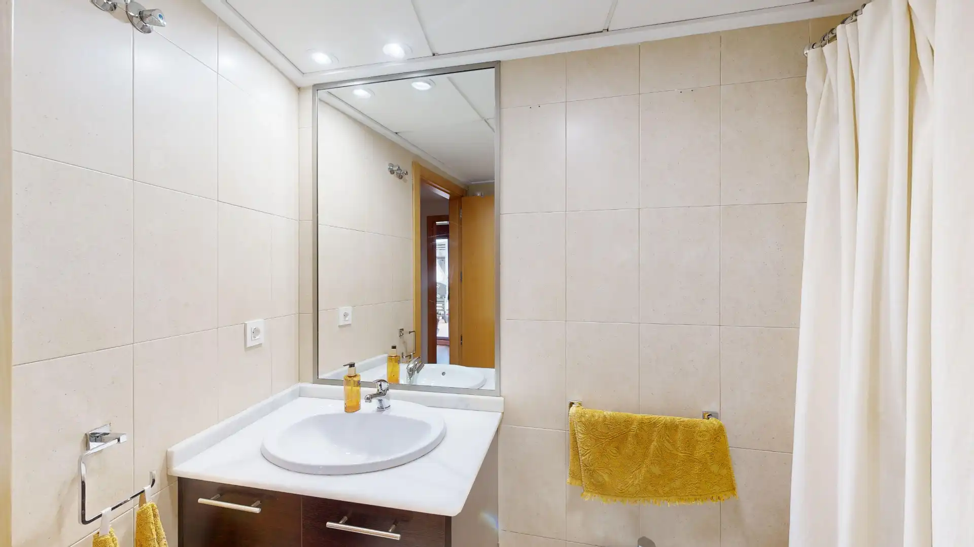 Baño de Ático en venta en Murcia con Aire acondicionado, Parquet y Terraza
