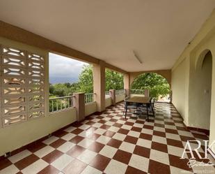 Terrace of House or chalet for sale in Gandia  with Air Conditioner, Private garden and Terrace