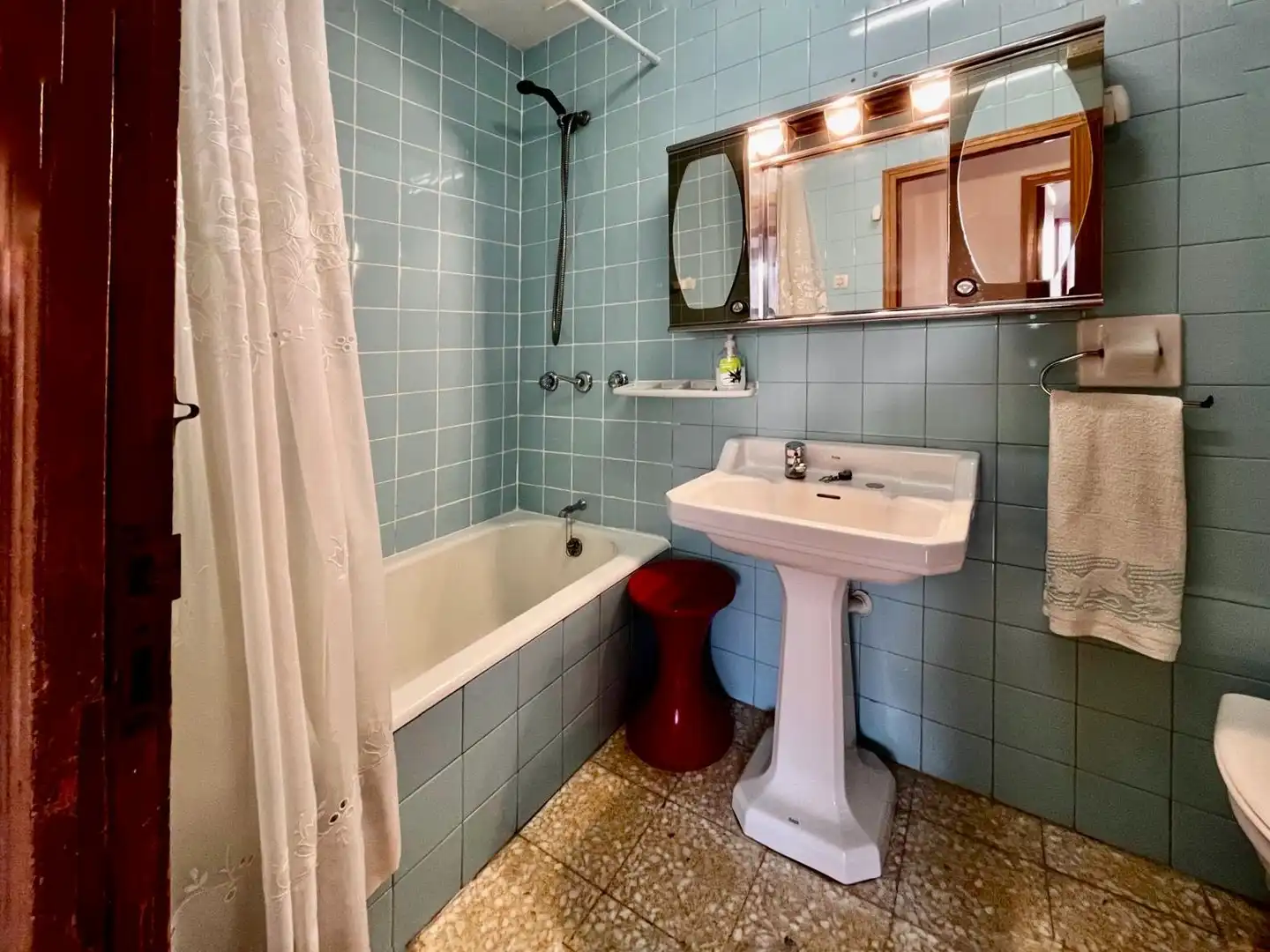 Bathroom of Flat for sale in Rascafría  with Heating, Terrace and Storage room