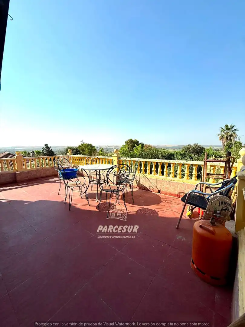 Terrace of Houses for sale in Almodóvar del Río  with Air Conditioner, Private garden and Terrace