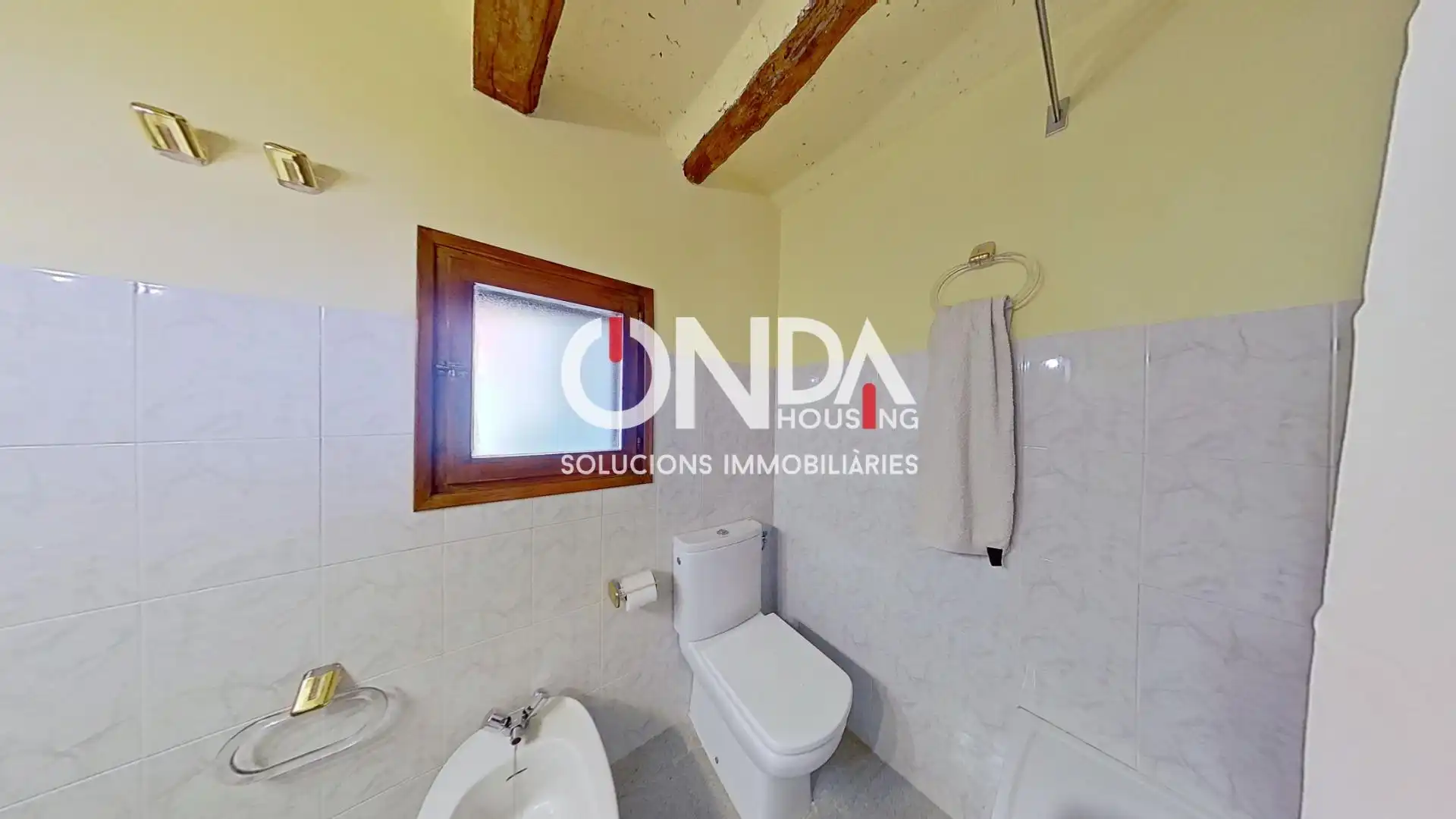 Bathroom of Houses for sale in Àger  with Heating, Terrace and Storage room