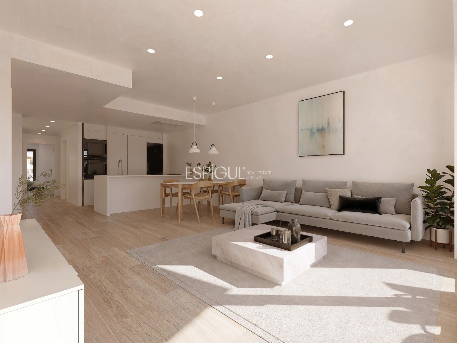 Living room of Duplex for sale in Girona Capital  with Air Conditioner, Heating and Terrace