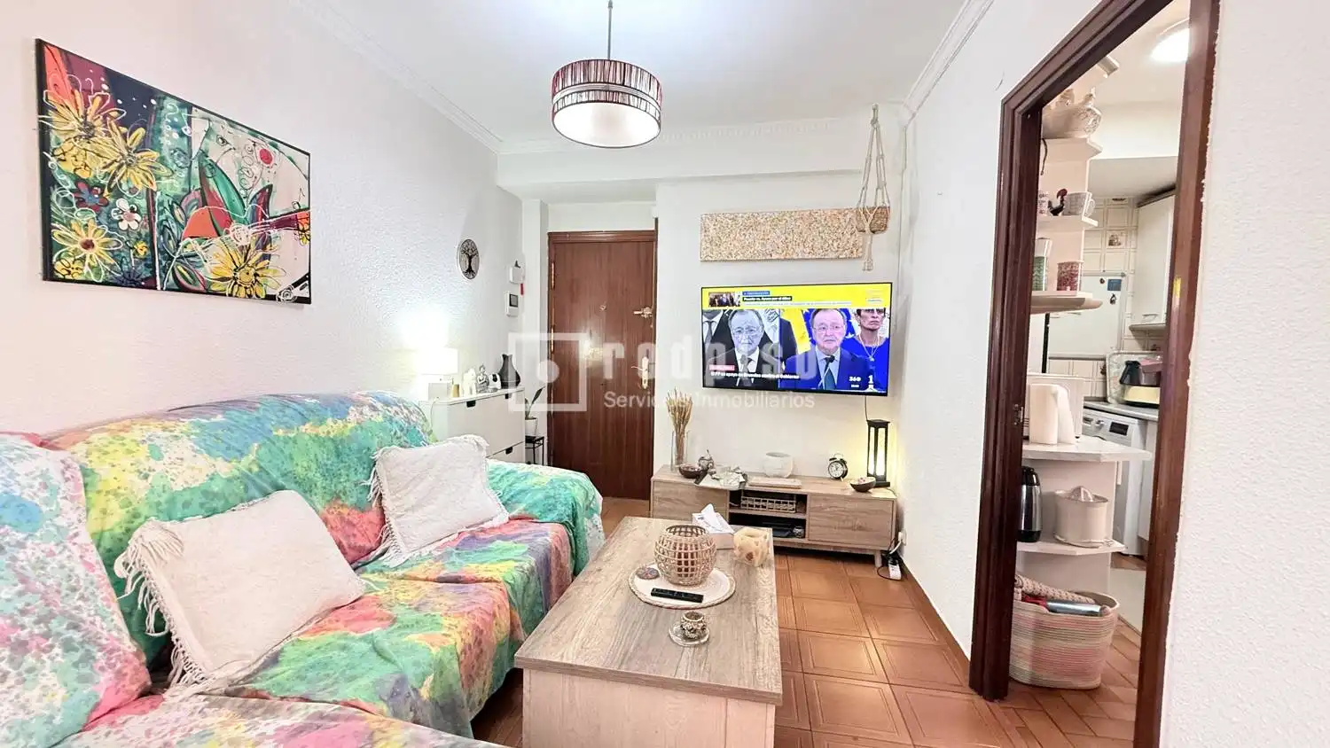 Sala de estar de Piso en venta en Madrid con Aire acondicionado, Calefacción y Jardín privado