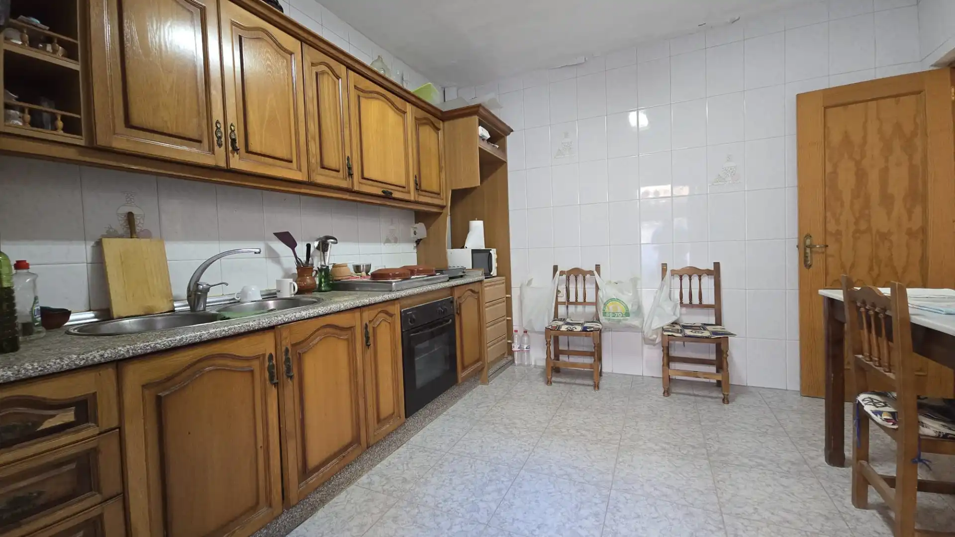 Kitchen of Houses for sale in Roquetas de Mar  with Terrace and Furnished
