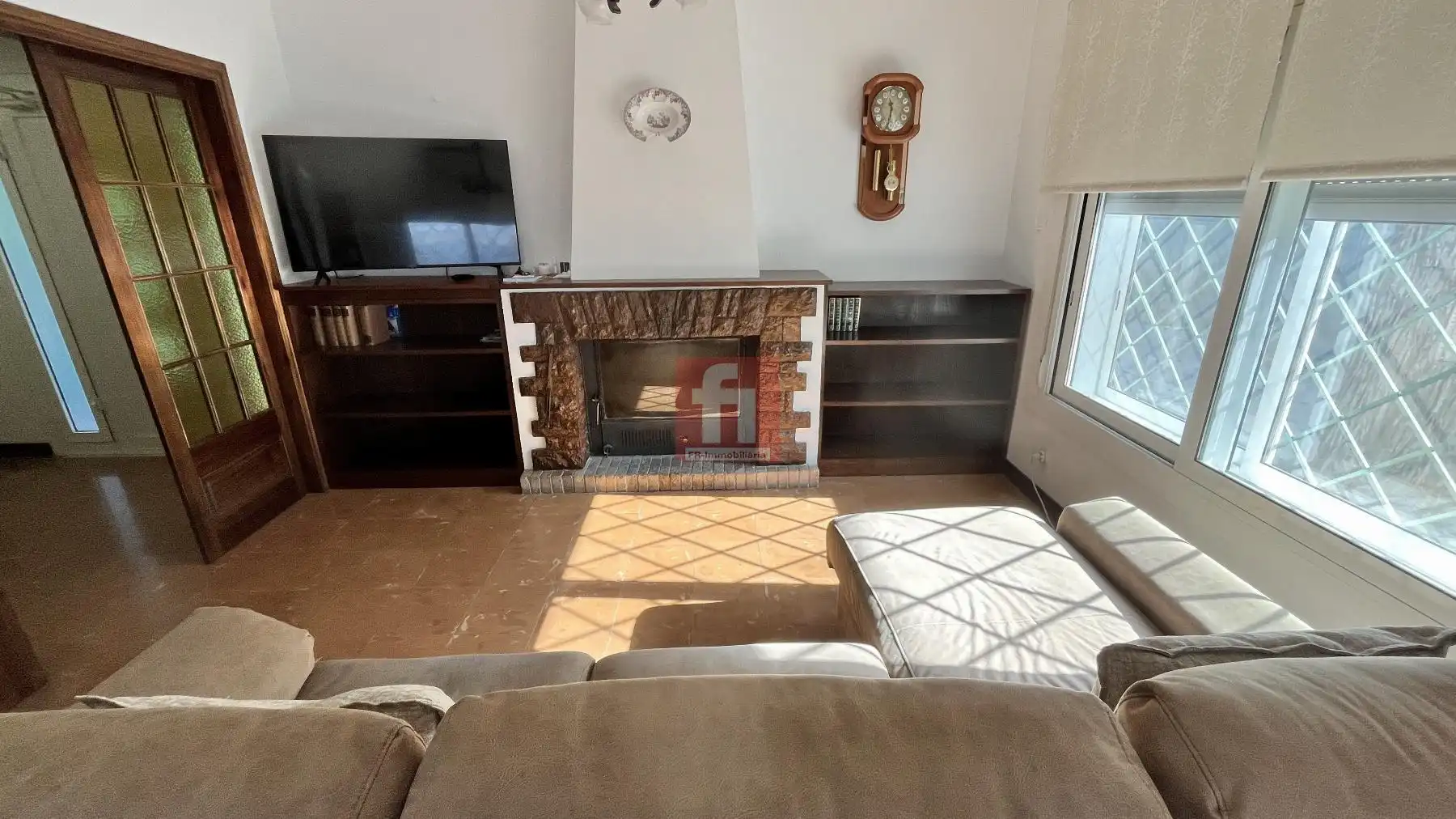 Living room of Country homes for sale in Santa Margarida I Els Monjos  with Air Conditioner, Heating and Storage room