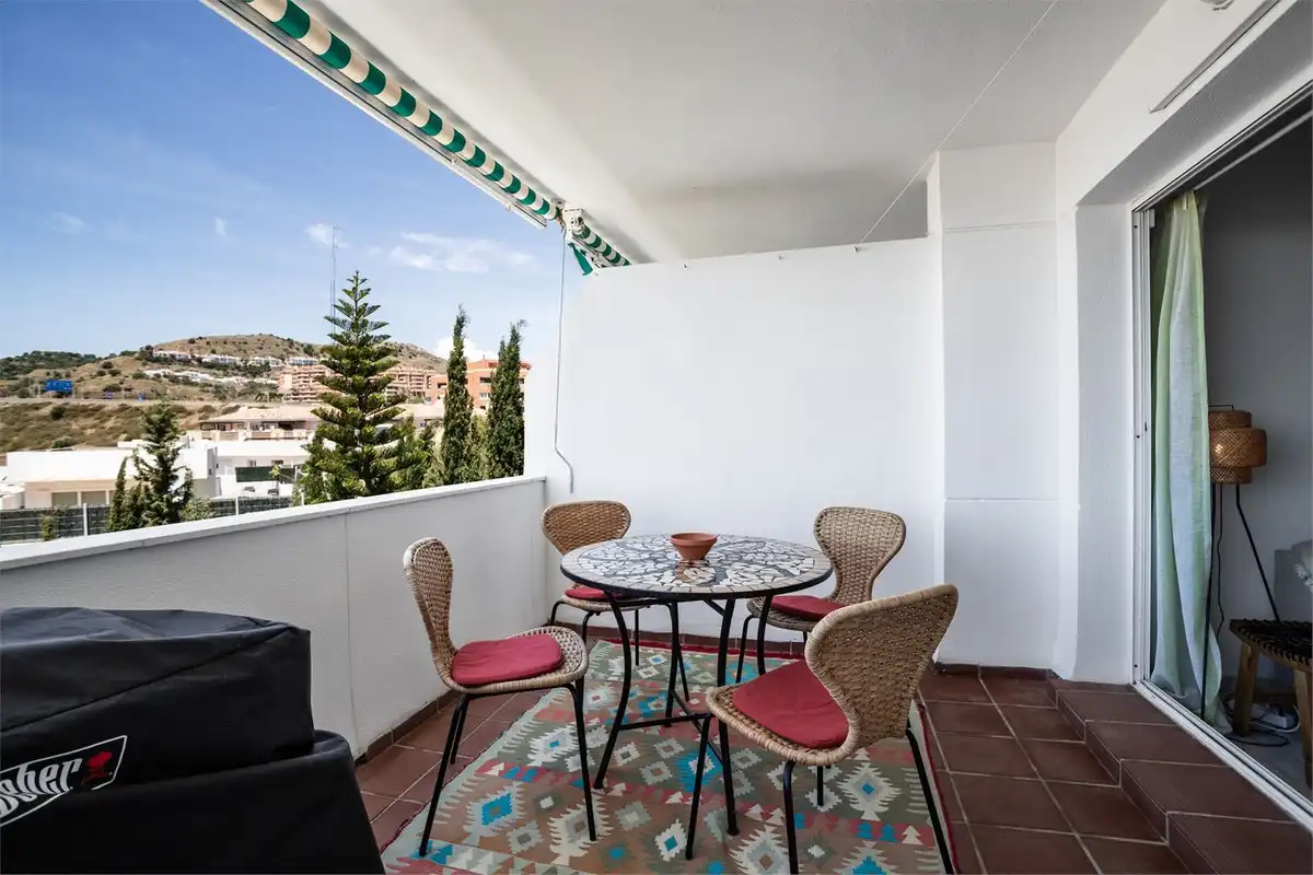 Terraza de Apartamento en venta en Mijas con Aire acondicionado, Calefacción y Terraza