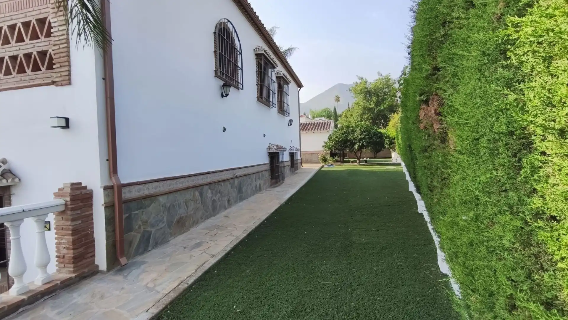 Jardí de Casa o xalet en venda en Alhaurín El Grande amb Aire condicionat i Piscina