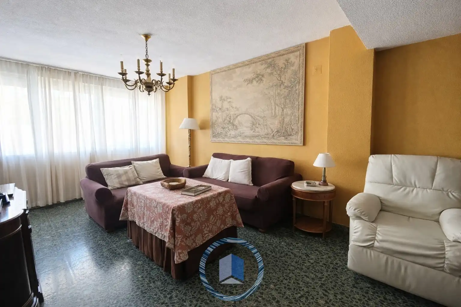 Living room of Flat for sale in Montequinto  with Terrace and Swimming Pool
