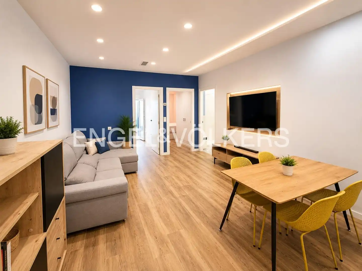 Living room of Flat for sale in Dénia  with Air Conditioner, Heating and Private garden