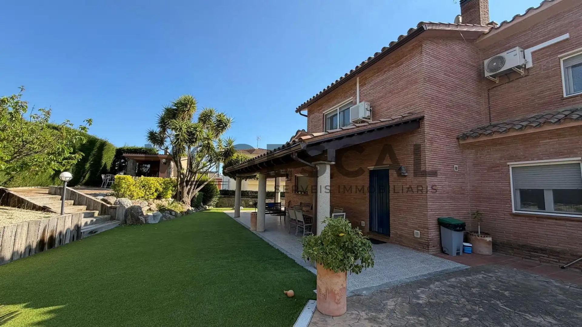 Exterior view of Houses for sale in Caldes de Montbui  with Air Conditioner, Heating and Terrace