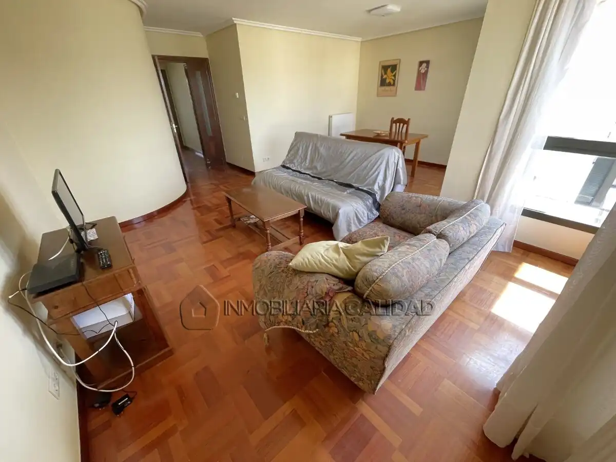 Living room of Flat for rent in Burgos  with Heating and Furnished
