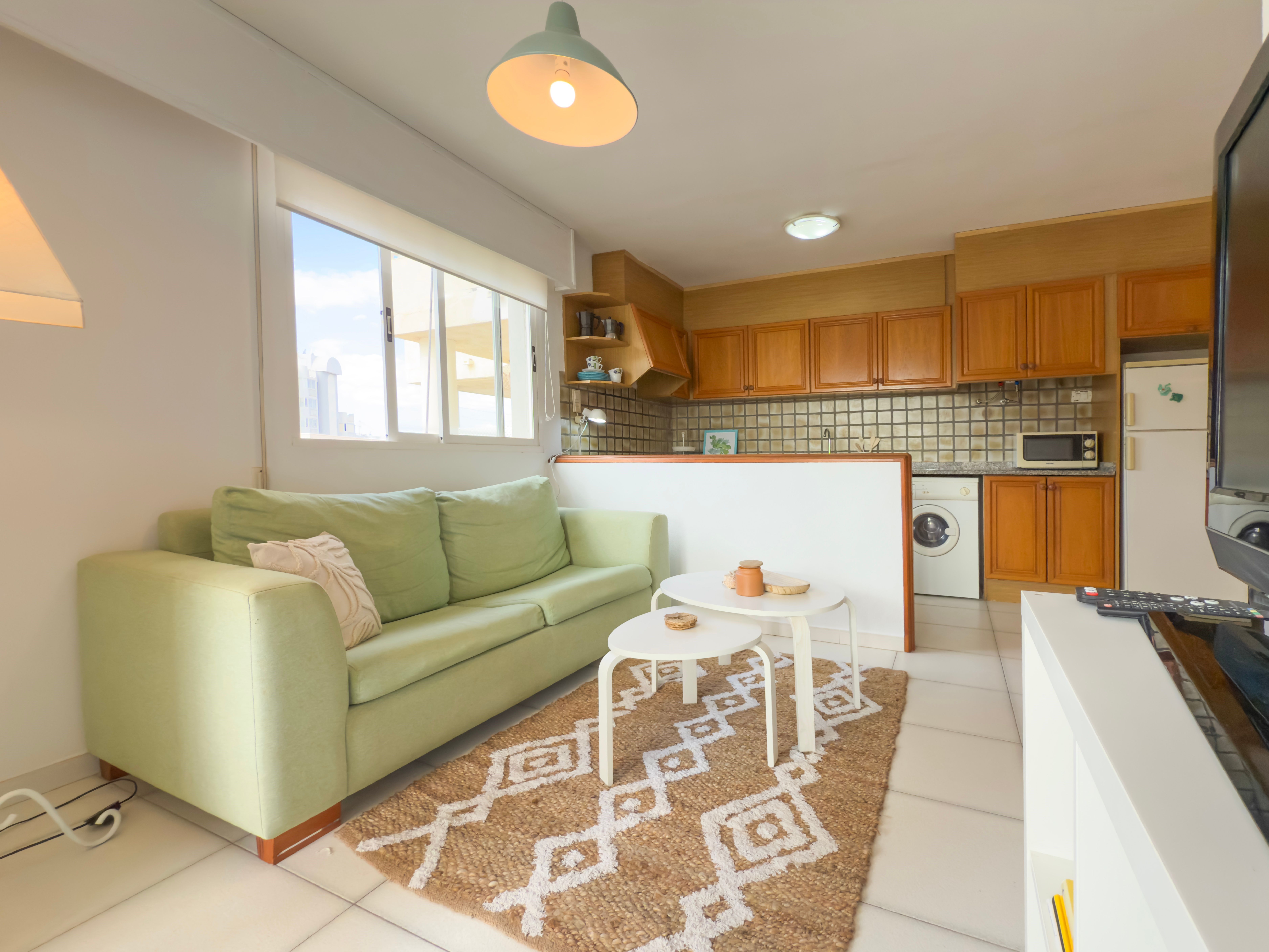 Living room of Flat for sale in Calpe / Calp