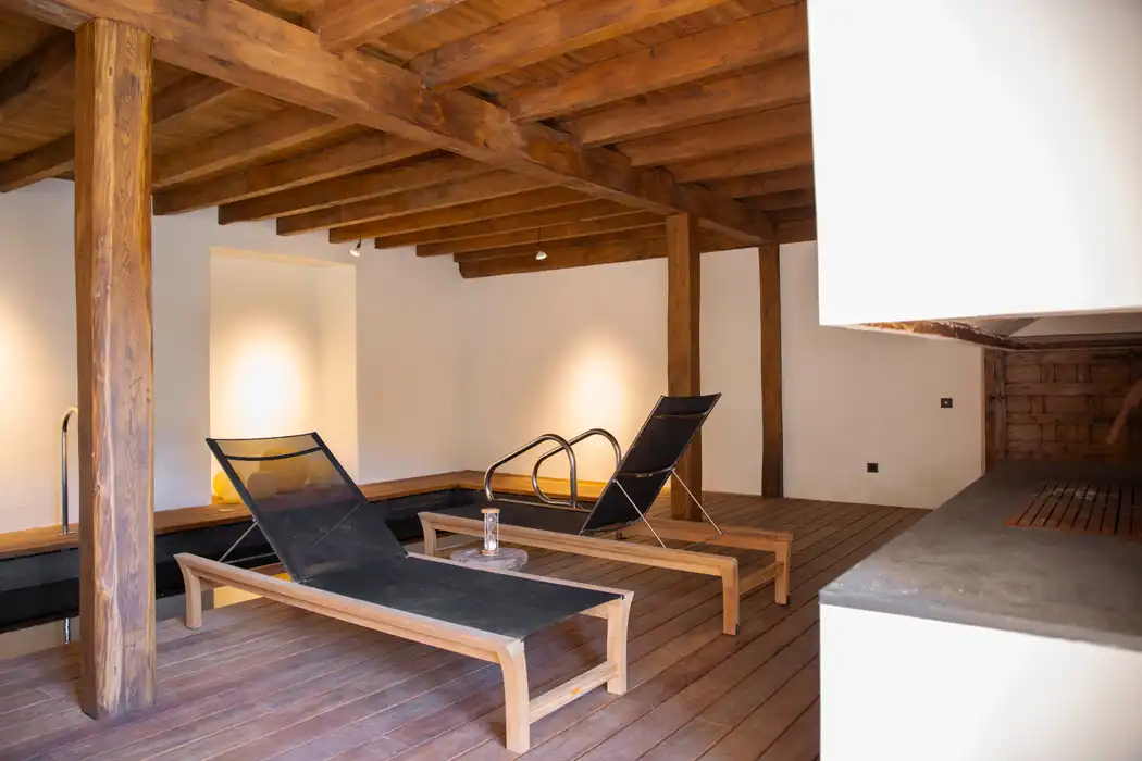 Terrassa de Casa o xalet en venda en Naut Aran amb Calefacció, Jardí privat i Parquet