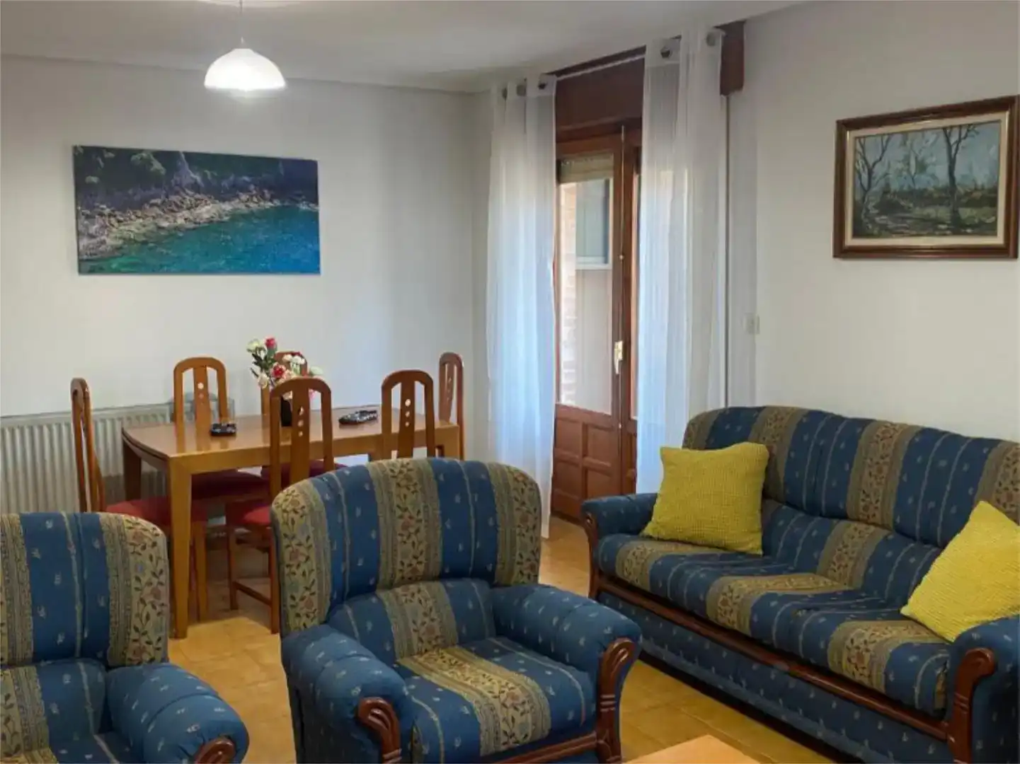 Living room of Flat for rent in Castrojeriz  with Furnished and Balcony
