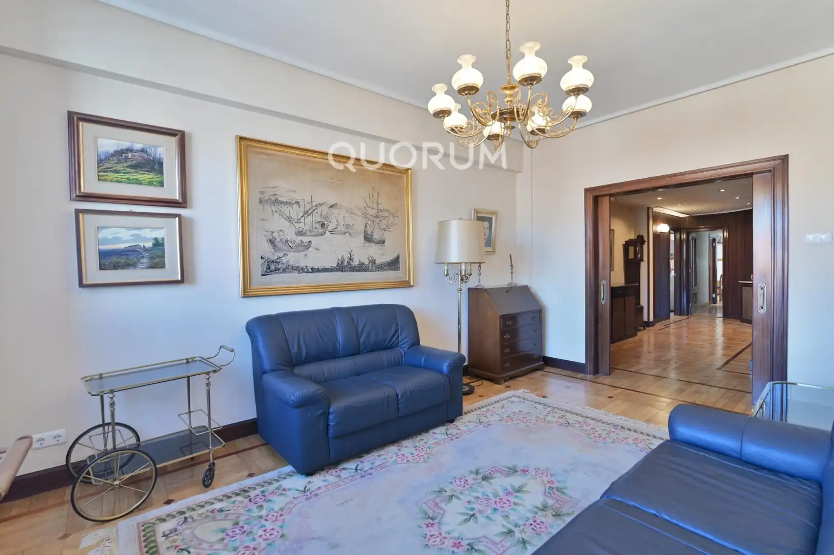 Living room of Attic for sale in Bilbao   with Heating, Terrace and Storage room