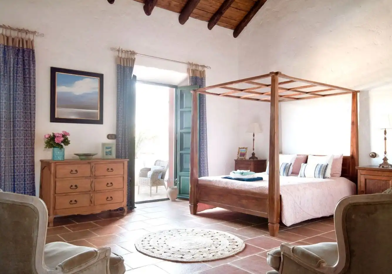 Dormitori de Finca rústica en venda en Montellano amb Jardí privat, Parquet i Terrassa
