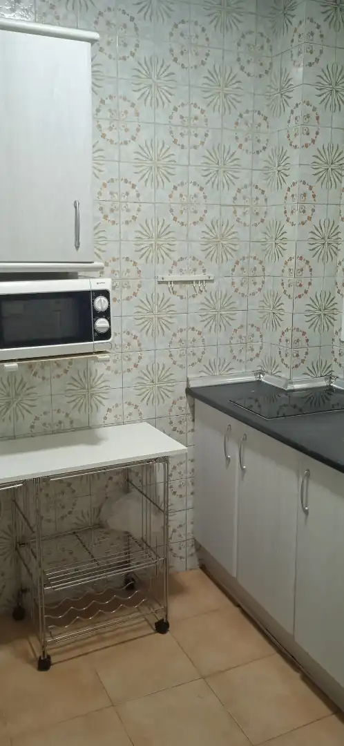 Cuina de Apartament de lloguer en Granada amb Calefacció, Moblat i Rentadora