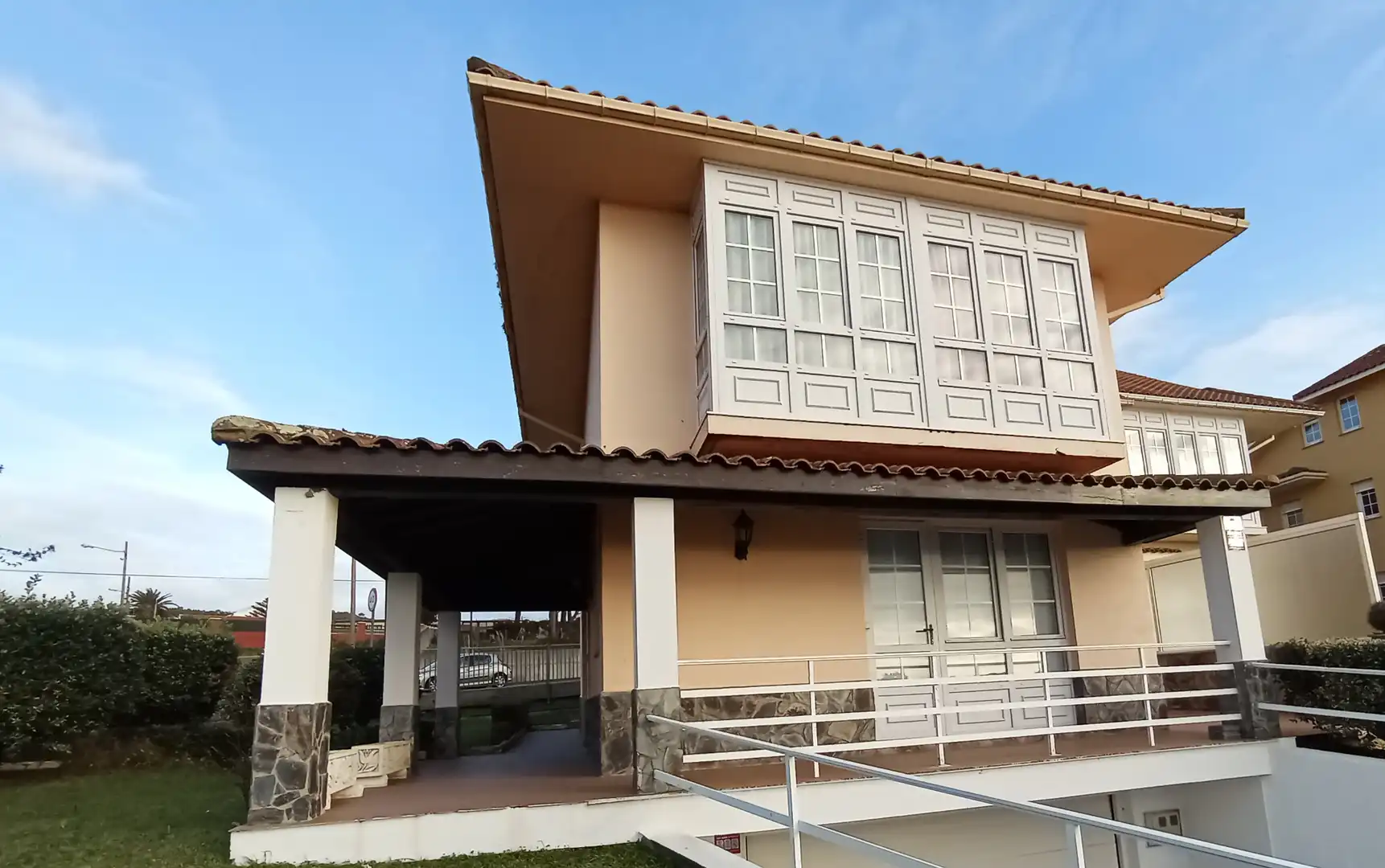 Chalet con terraza en venta en Estrada da Praia, imagen 5