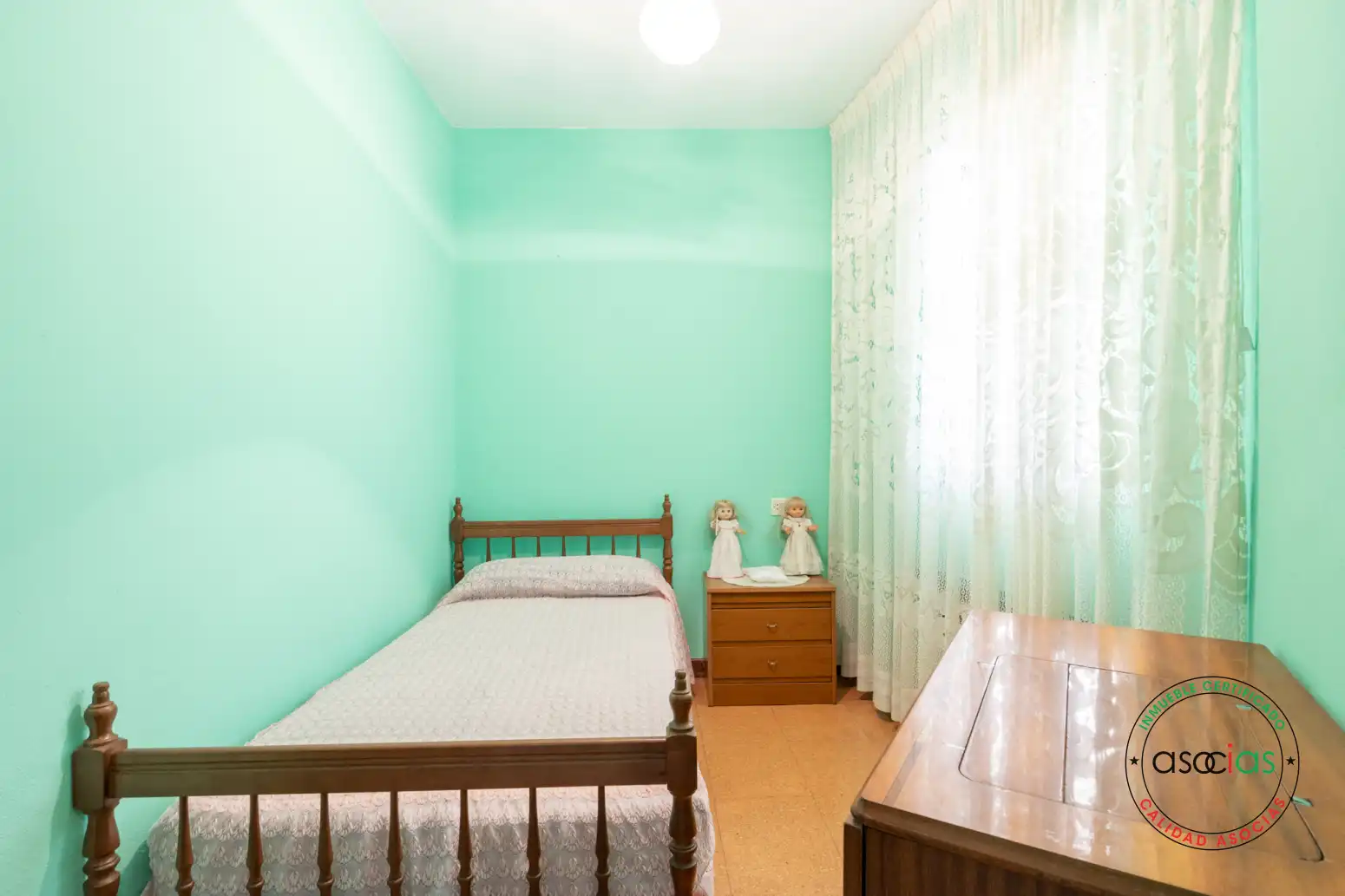 Schlafzimmer von Einfamilien-Reihenhaus zum Verkauf in Proaza mit Heizung und Abstellraum