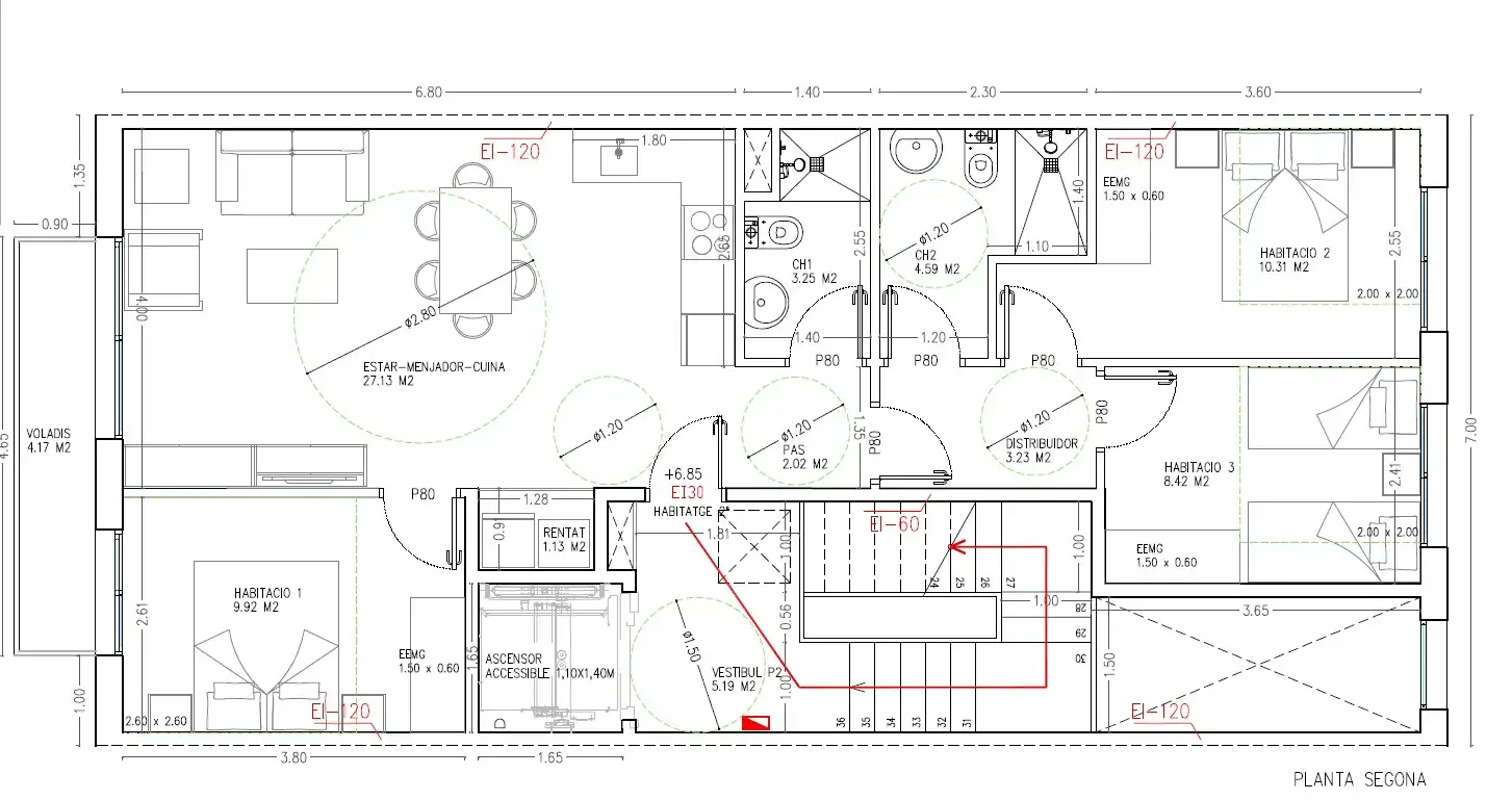 Flat with lift for sale in Carrer Comtal, imagen 11