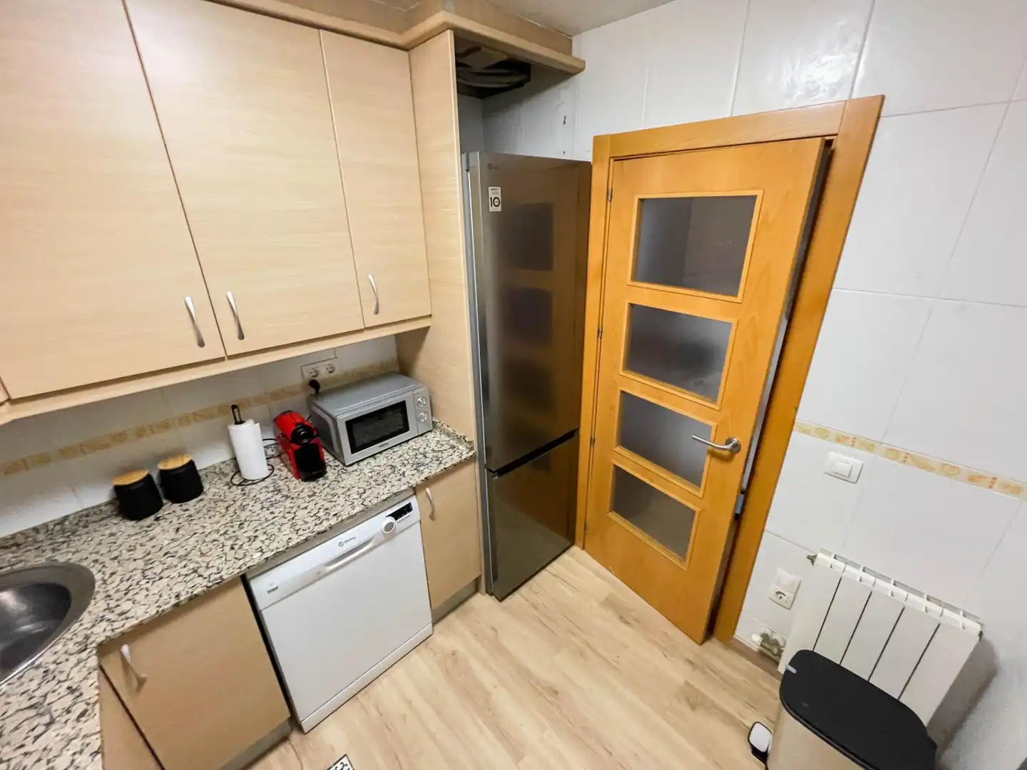 Cocina de Piso en venta en Olesa de Montserrat con Calefacción, Parquet y Amueblado