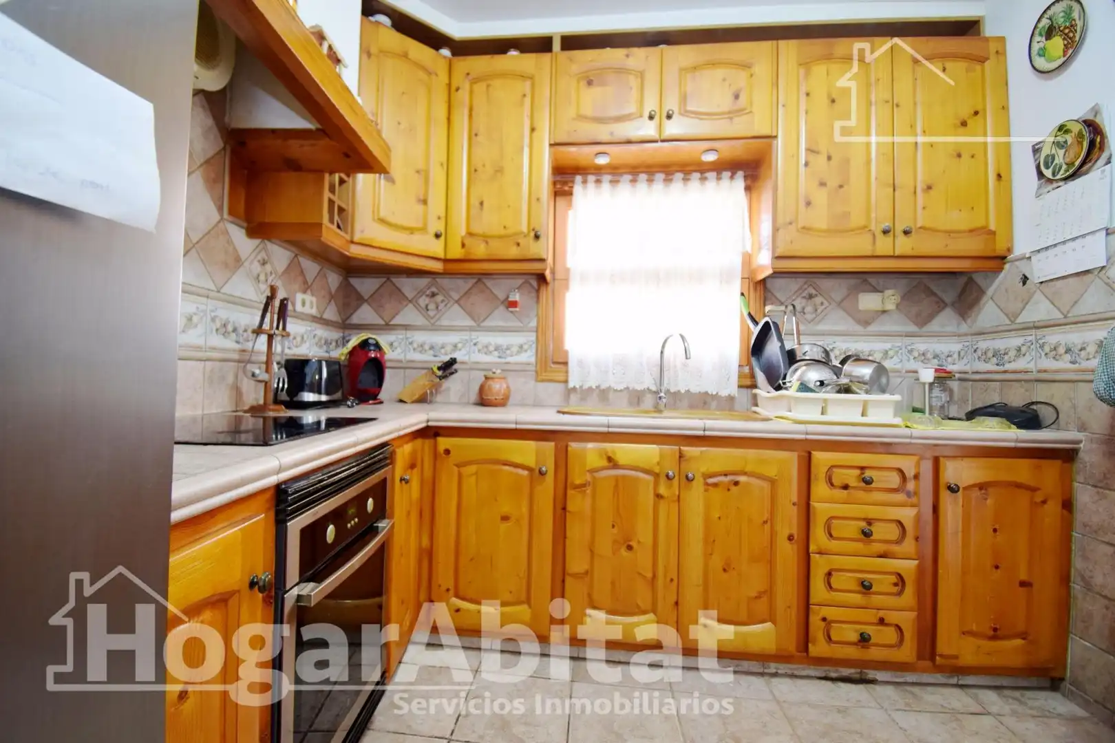 Cuina de Casa o xalet en venda en Vila-real amb Aire condicionat, Jardí privat i Terrassa