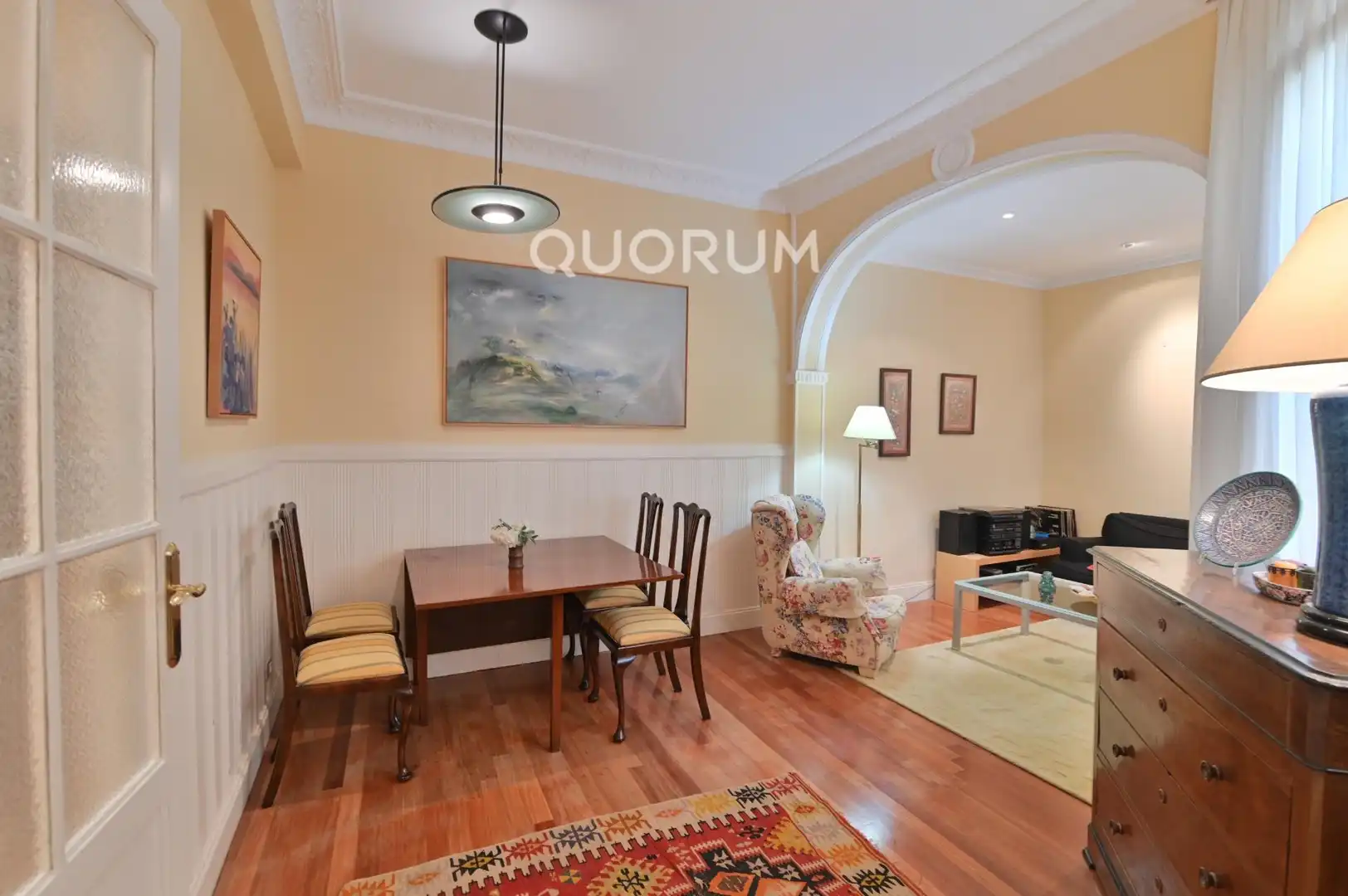 Living room of Flat for rent in Indautxu