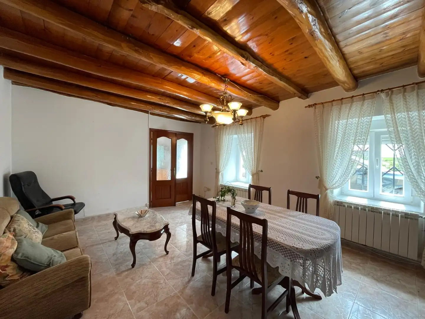 Esszimmer von Country house zum Verkauf in Melgar de Abajo mit Heizung, Abstellraum und Möbliert