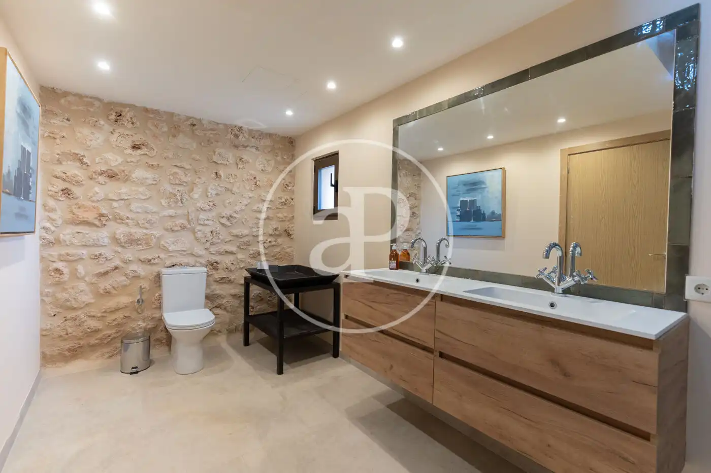 Bathroom of Houses for rent in Llucmajor  with Air Conditioner, Heating and Private garden