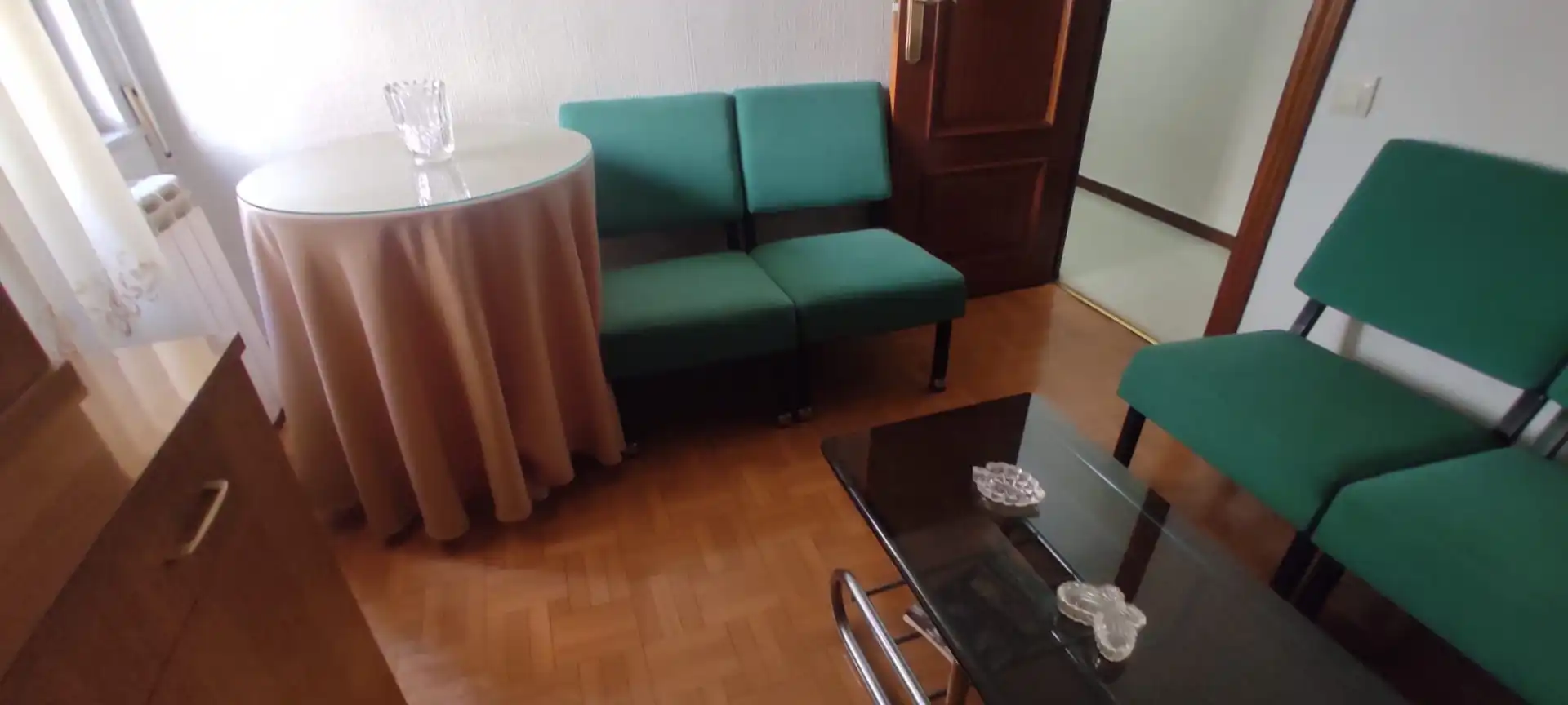 Living room of Flat for sale in Salamanca  with Heating, Furnished and Washing machine
