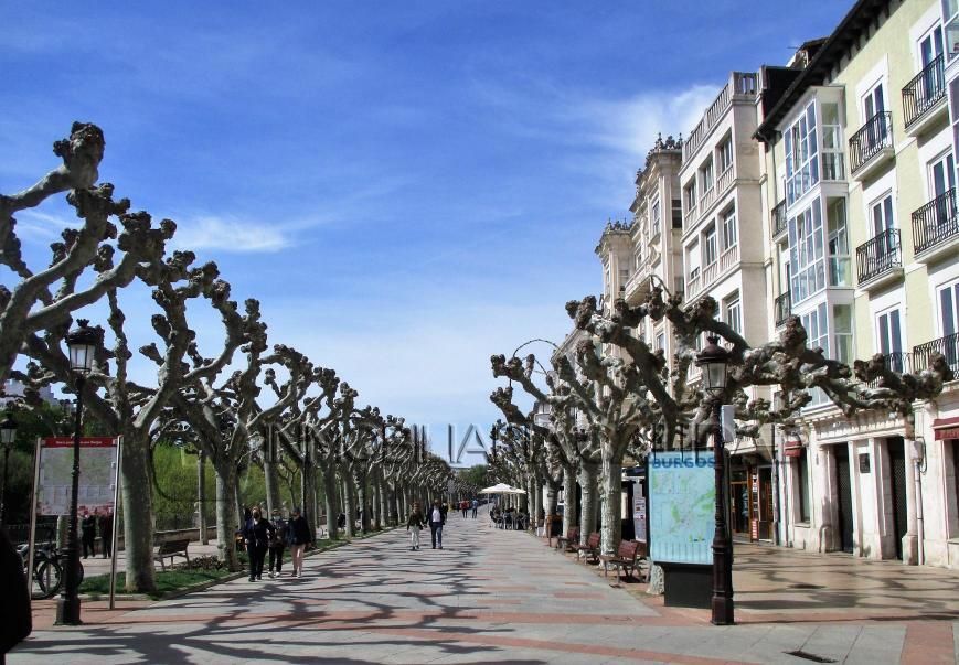 Vista exterior de Piso en venta en Burgos Capital con Calefacción y Trastero