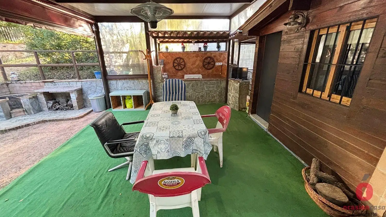 Terrasse von Country house zum Verkauf in Córdoba mit Klimaanlage, Privatgarten und Abstellraum