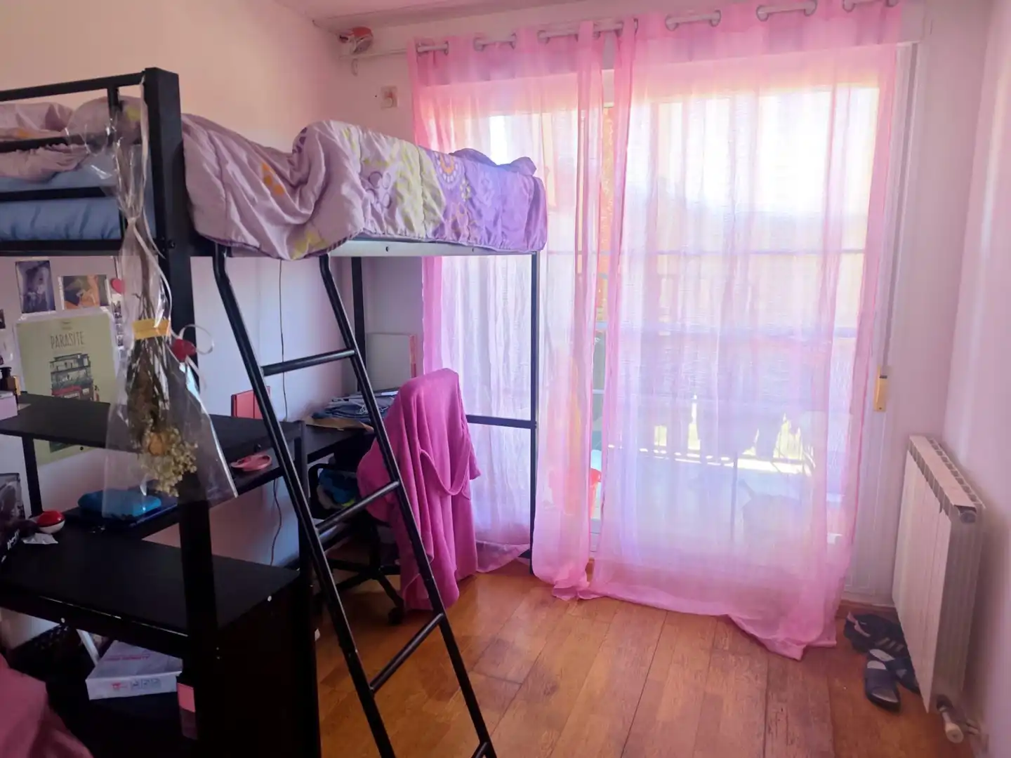 Schlafzimmer von Wohnung zum Verkauf in Cuarte de Huerva mit Heizung, Terrasse und Abstellraum