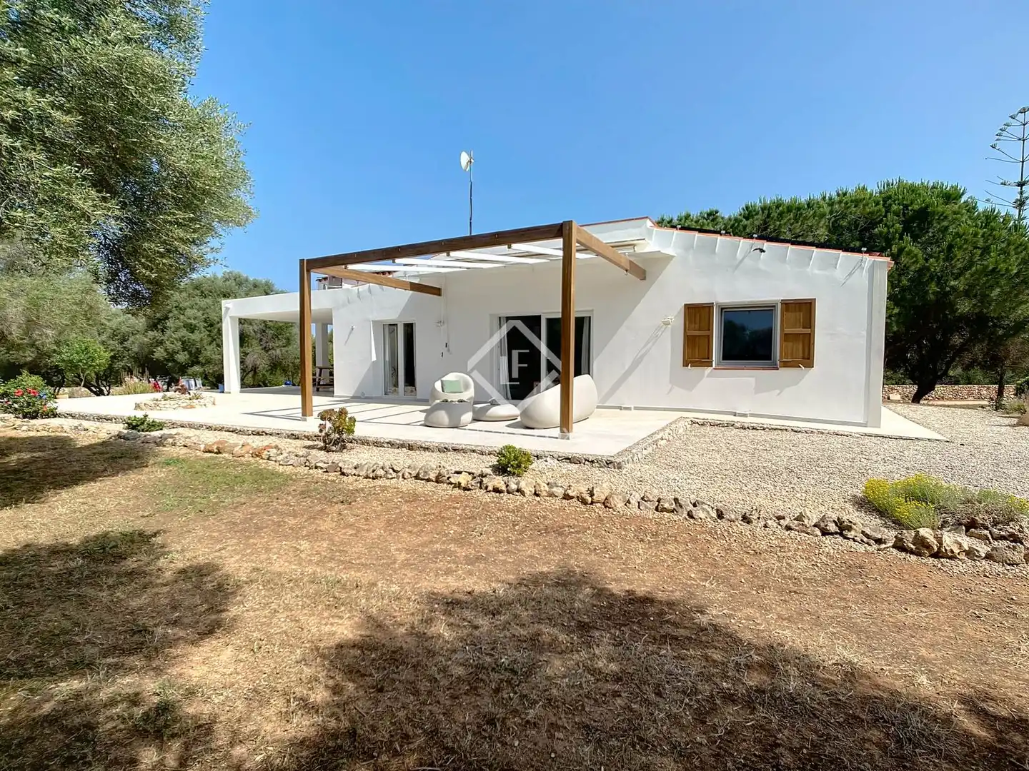 Jardí de Finca rústica en venda en Maó - Mahón amb Calefacció, Jardí privat i Terrassa