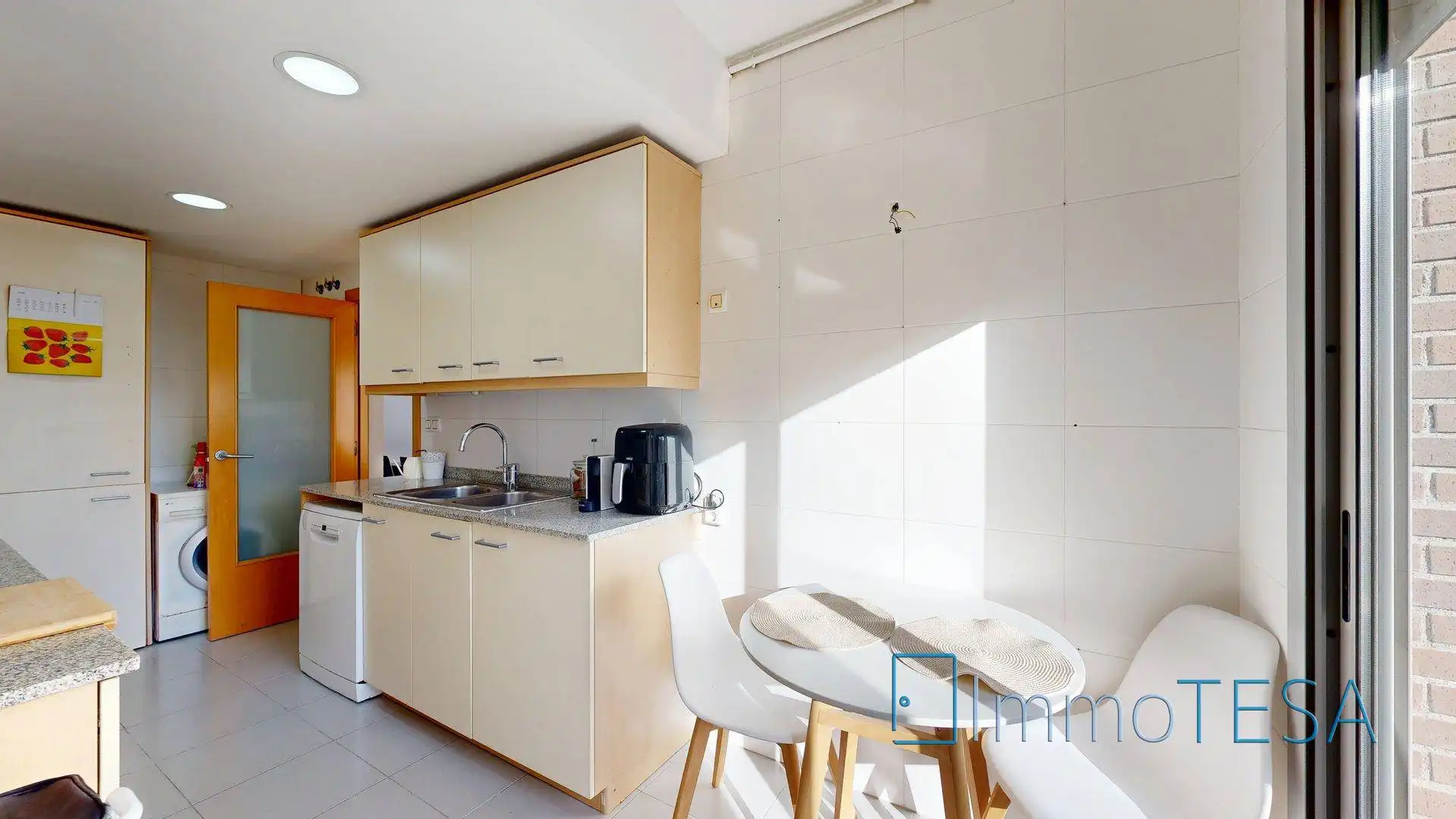 Kitchen of Flat for sale in Barberà del Vallès  with Air Conditioner, Heating and Parquet flooring