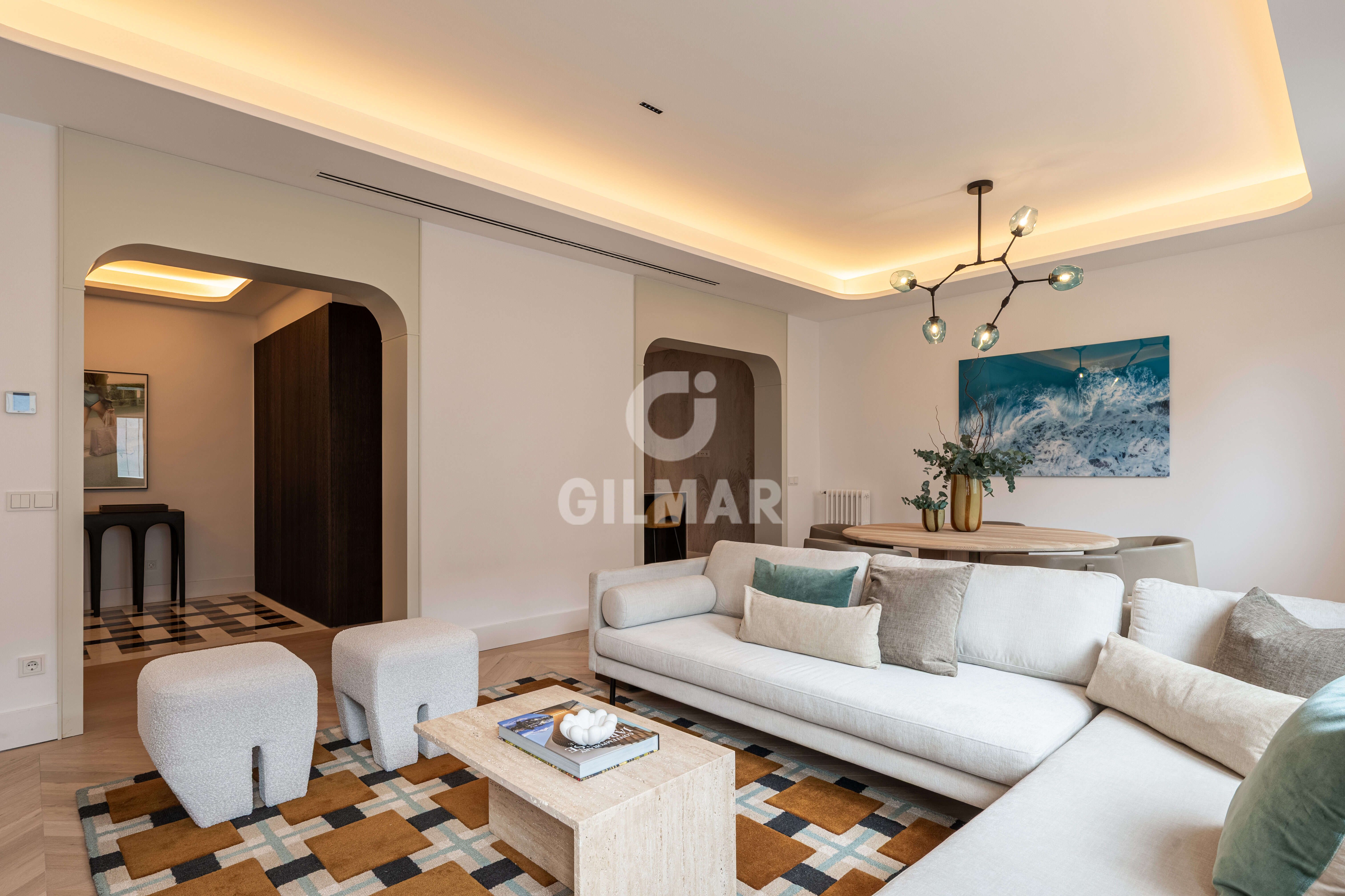 Sala de estar de Piso en venta en  Madrid Capital con Calefacción