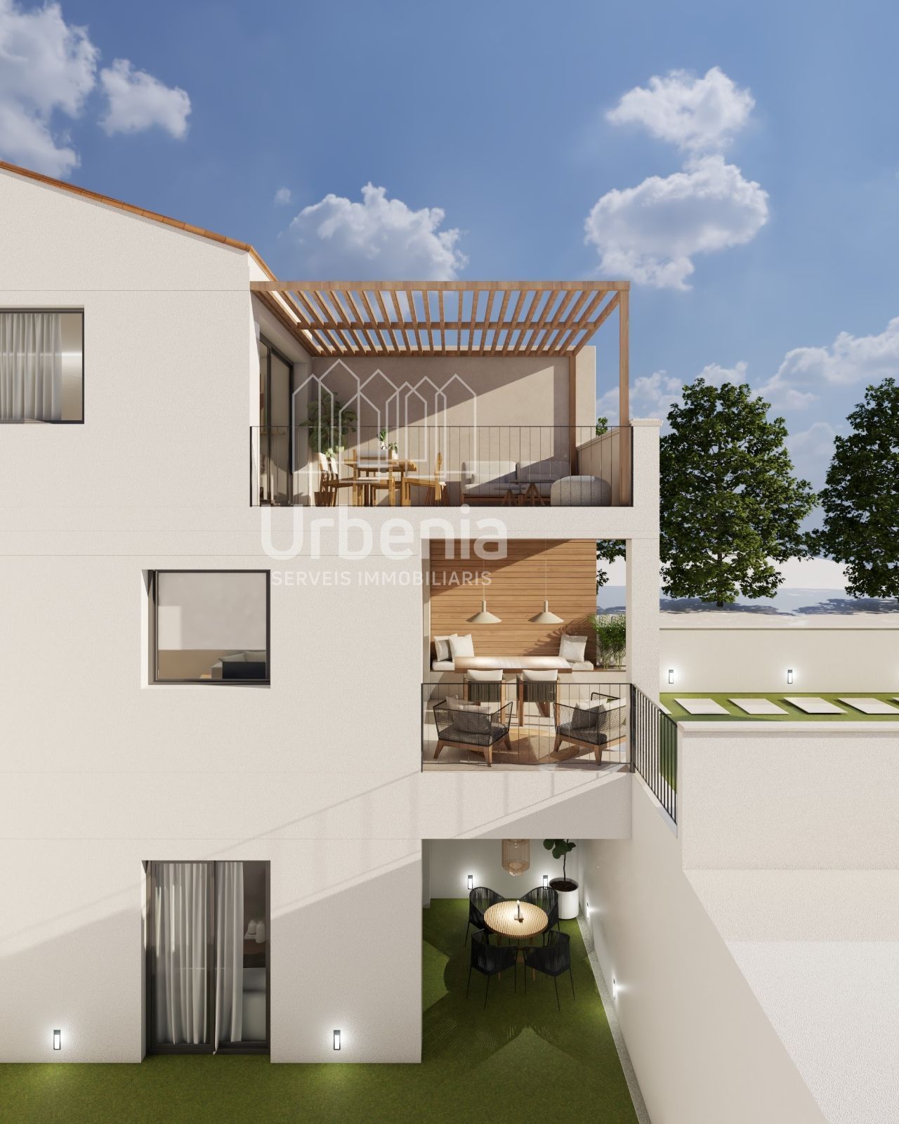 Terrace of Flat for sale in Argentona  with Heating, Private garden and Terrace