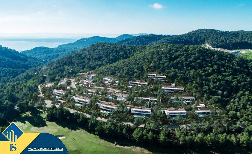 Exterior view of House or chalet for sale in Santa Eulària des Riu  with Terrace and Swimming Pool