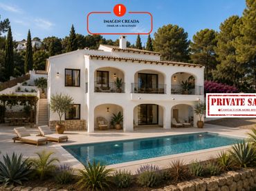 Villa avec balcon à vendre à Cap Martí - El Tossalet - Pinomar