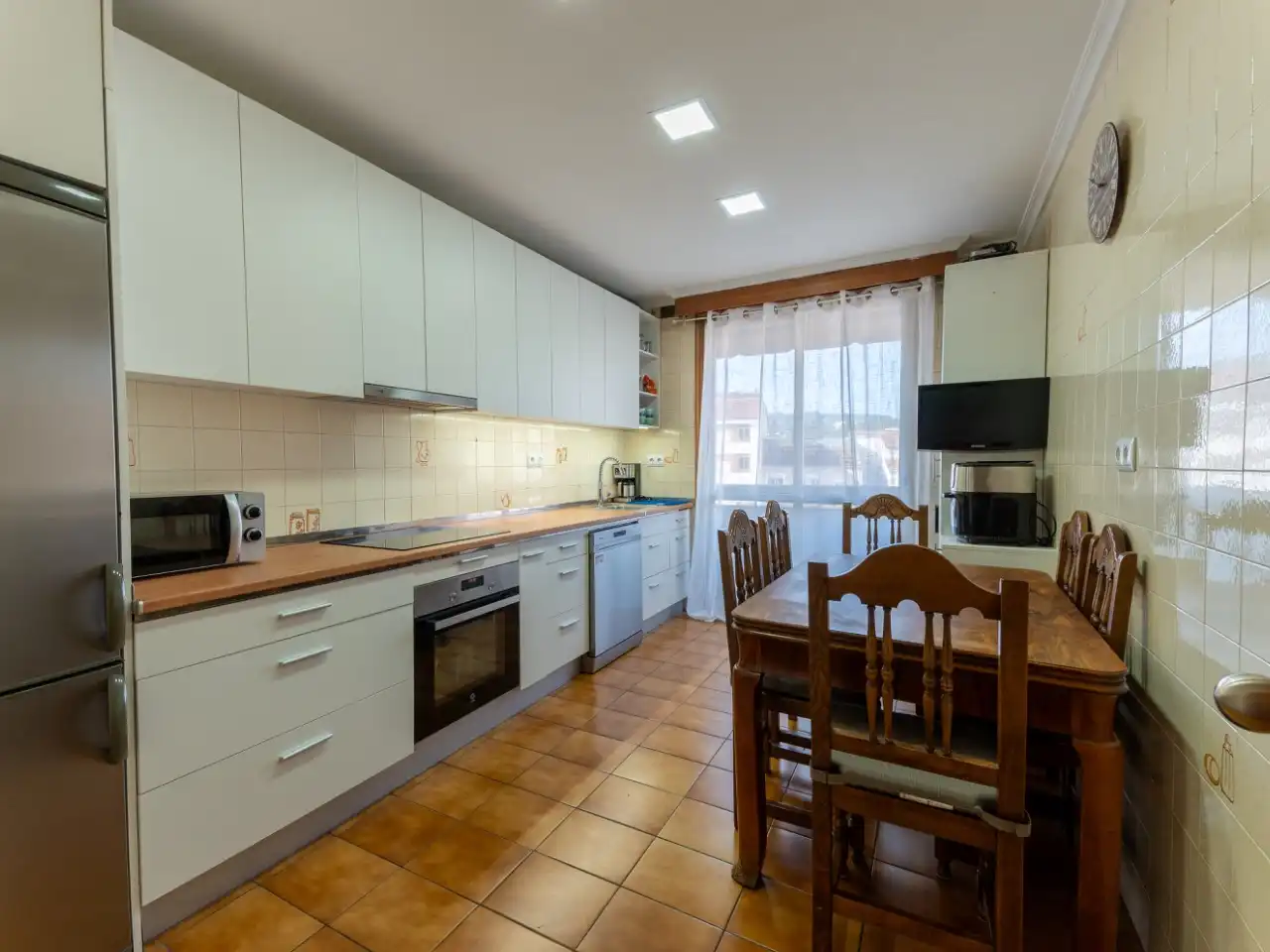 Kitchen of Flat for sale in Ourense Capital   with Terrace and Balcony